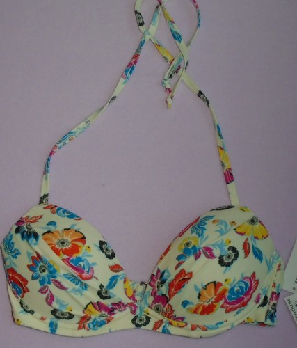 Top bikini floreale magazzino