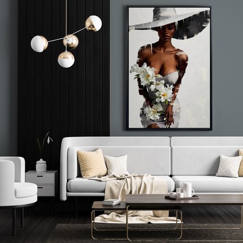 Elegante arte donna - , moda