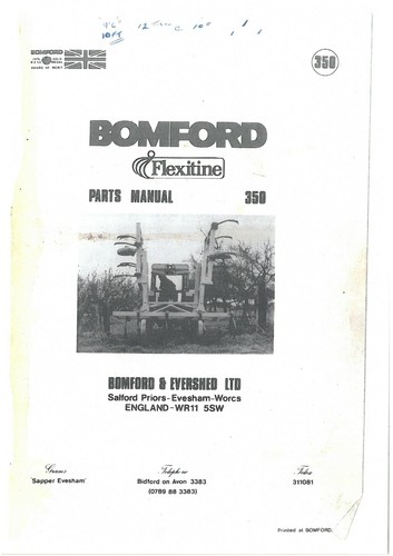 Bomford coltivatore flexitine - coltivatore,