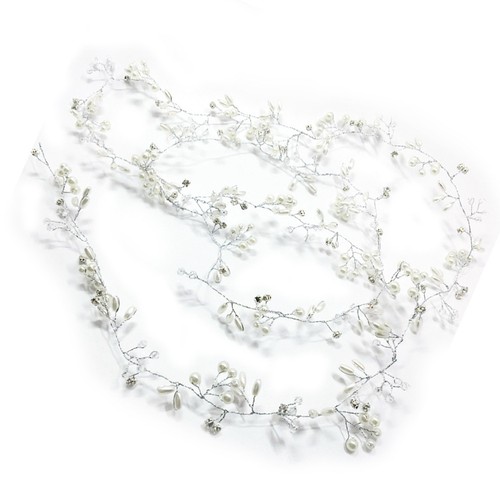 Cerchietto sposa perla - cerchietto,