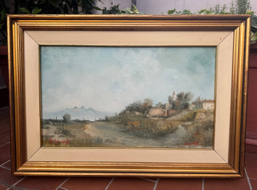 Dipinto walter grassi olio - grassi, su