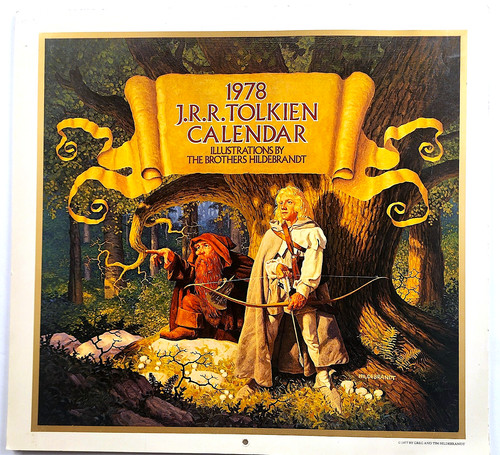 1978 tolkien calendario - 1978,