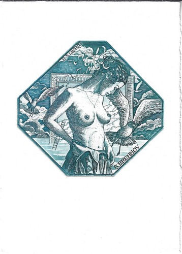Juri orlow exlibris für - juri,