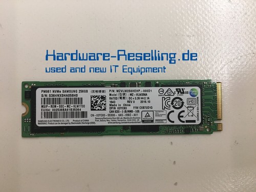 Samsung dell 256gb ssd - 256gb,