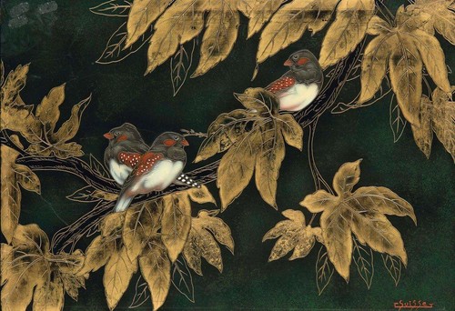 Stampa natura art deco - art,