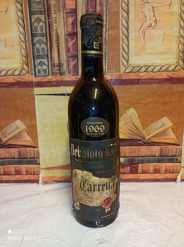 Vino 1969 carretta nebbiolo - 1969,