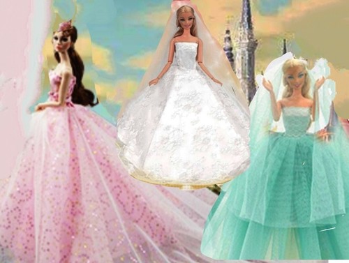 Abiti barbie sposa - da, e