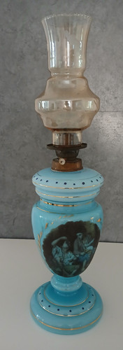 Antica lampada olio - antica,