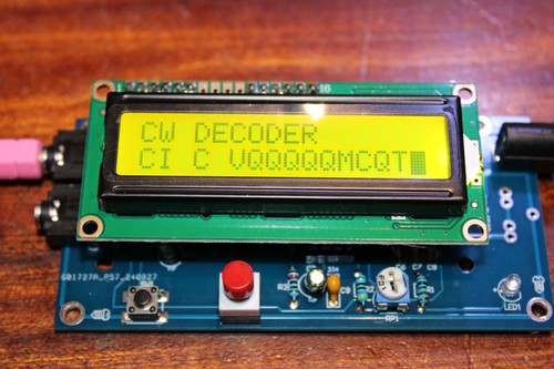 Kit allenatore decoder morse - kit, allenatore/decoder