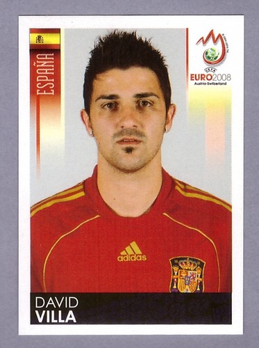 David villa uefa euro 2008 - villa,