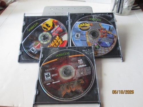 Three loose xbox - three, games"