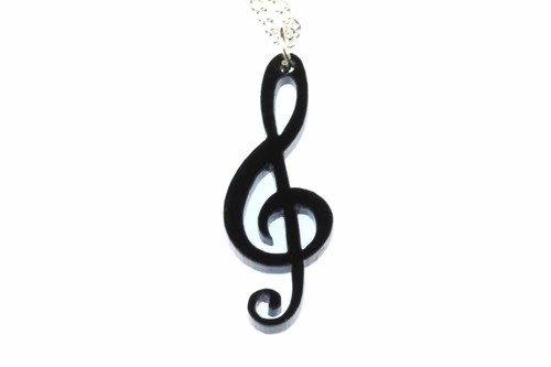 Collana violino chiave - collana,