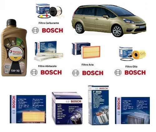 Filtri tagliando bosch olio - filtri,