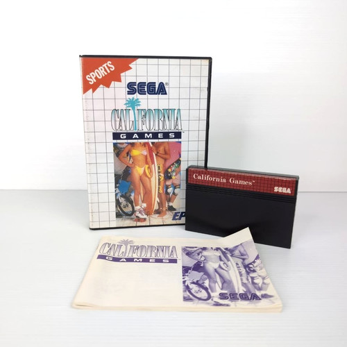 California games sega master - california,