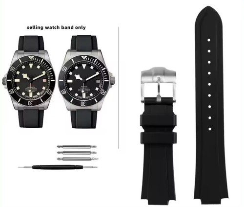 Cinturino orologio gomma per