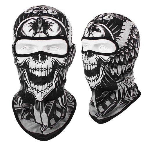 Maschera moto traspirante - maschera,