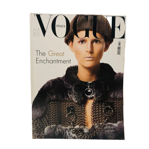 Vogue italia 631 marzo 2003 - vogue,