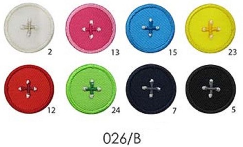 Toppa patch ricamo 026b - toppa,