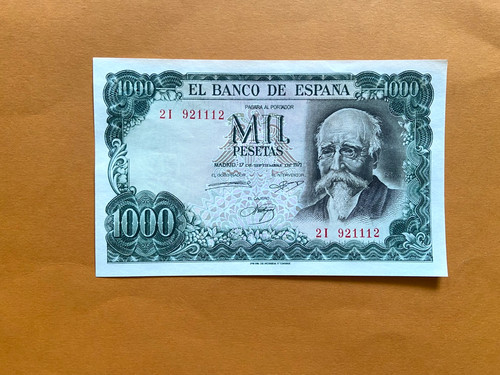 Superbe billet 1000 - superbe, pesetas