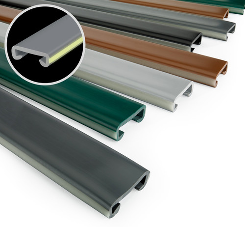 Quest corrimano pvc 40x8 - pvc,