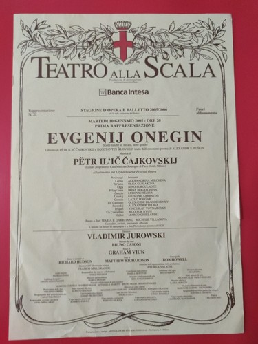 Evgenij onegin locandina da - evgenij,