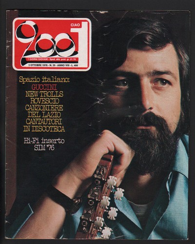 Ciao 2001 1976 guccini new - ciao,