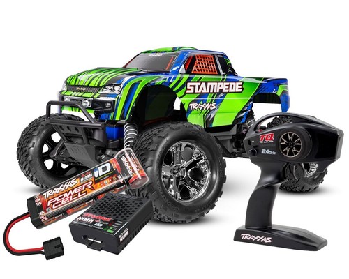 Traxxas stampede rtr verde - hd,