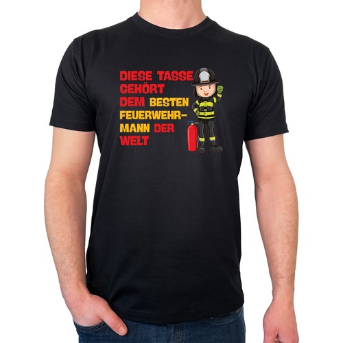 Shirt uomo tazza appartiene - tazza,