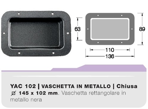 Yac102 ciare vaschetta - yac102, ad