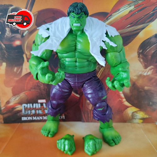 Marvel legends hulk pollici - marvel, 8