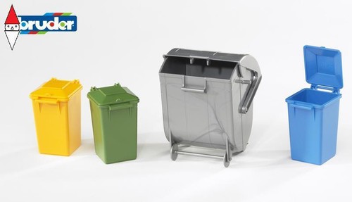 Modellino bruder cassonetto - modellino,