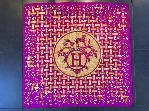 Foulard hermès intitulé - foulard,