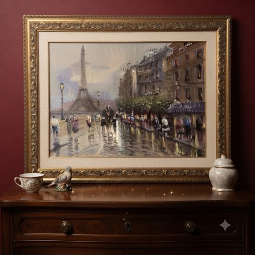 Quadro dipinto olio tela - su,