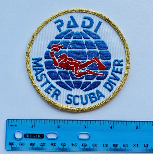Padi master scuba diver patch - diver,