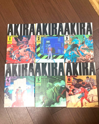 Akira vol set - akira, vol.1-6