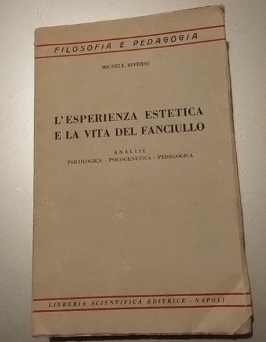 1958 riverso l - m.riverso,, l'esperienza