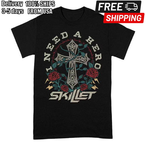 Maglietta skillet hero song - skillet,