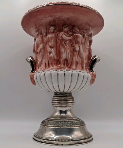 Vaso sfarzoso capodimonte con - sfarzoso,