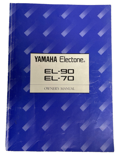 Yamaha electone organ 70 - yamaha, el-70