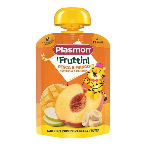 Plasmon fruttini pesca - fruttini, pesca/mango