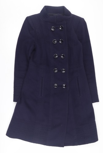 Cappotto donna zara blu lana - donna,