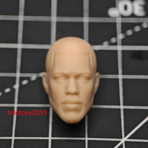 Modellino scultura testa uomo