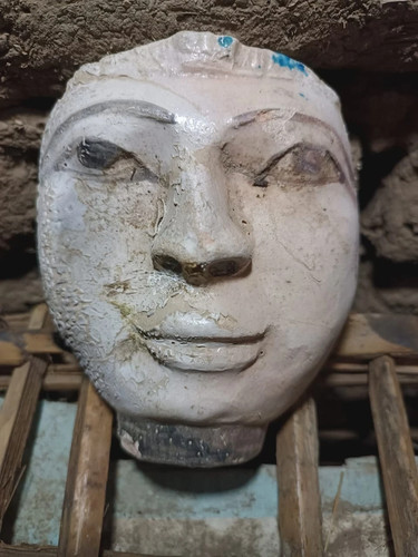Rara maschera funeraria