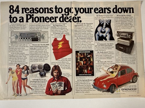Autoradio pioneer 1979 stampa - pioneer,
