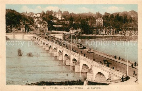 Tours indre loire pont - tours,