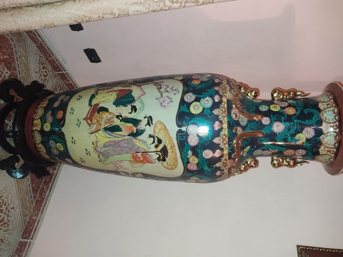 Vaso cinese decorato - , di