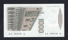 REPUBBLICA ITALIANA  1000 LIRE