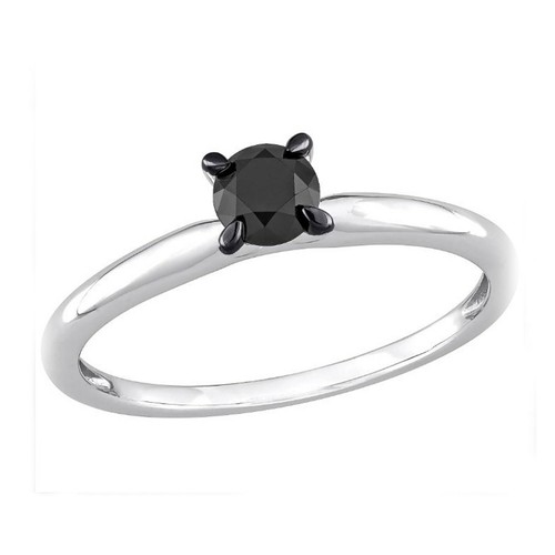 2ct rotondo finto nero - rotondo,