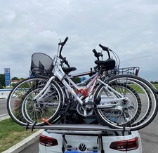 Portabici Posteriore in Alluminio per 3 Bici - Peruzzo Padova per tutte le auto
