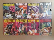 WALLESTEIN IL Mostro N*1-4-5-7-10-11-12-14-Edifumetto 1973 - Lotto di 8 Albi B++